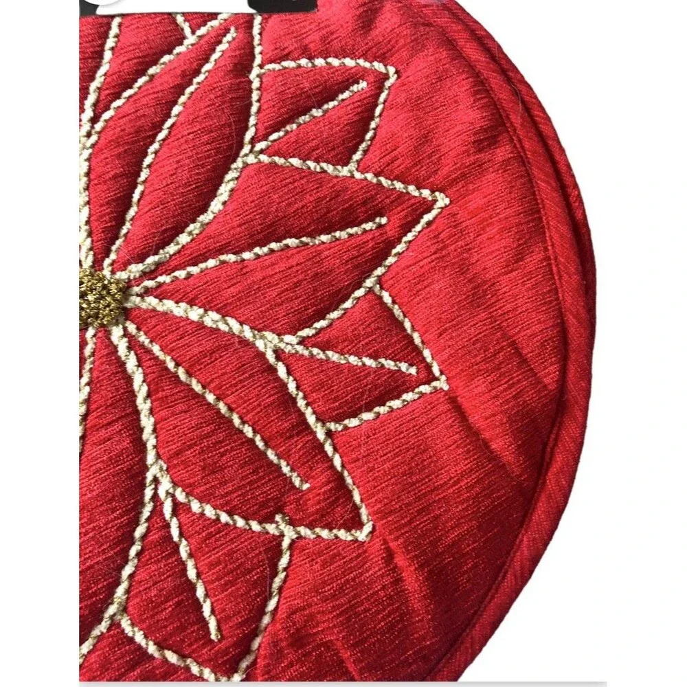 Rachel Zoe Christmas Poinsettia Placemats 15